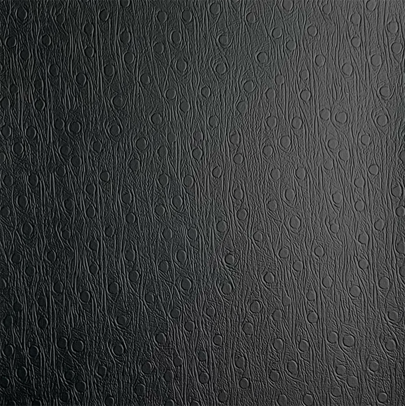 জুতা জন্য কালো পিভিসি চামড়া