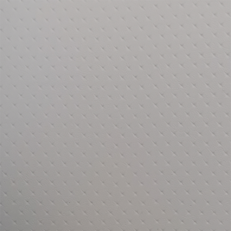 জুতাগুলির জন্য সাদা অ্যান্টি স্লিপ পিভিসি চামড়া