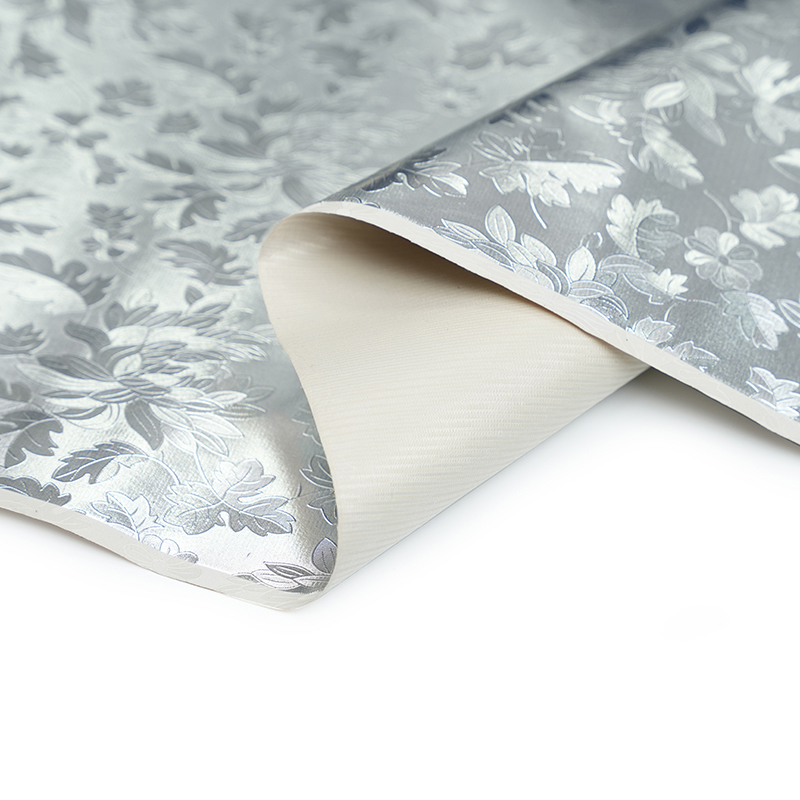 ব্যাগের জন্য অনুসরণকারী প্যাটার্ন সিলভার চামড়া