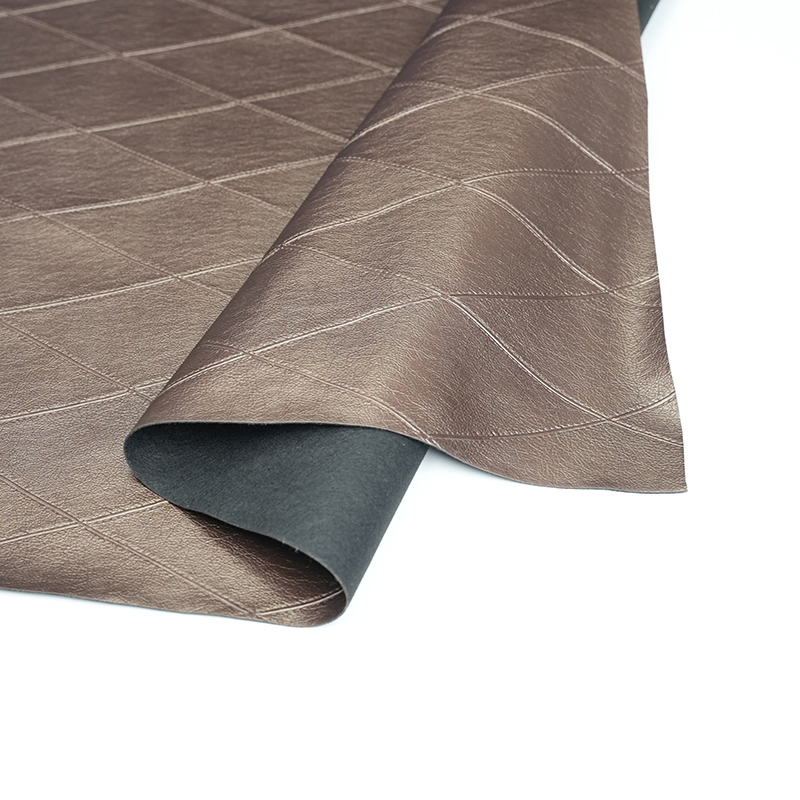 সাজসজ্জার জন্য চকচকে সোনার ডায়মন্ড পিভিসি চামড়া